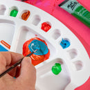 Coloring Pallete Plastic Oval 34X25cm-MCG0008