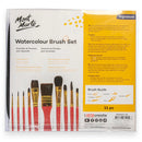 Water Color Brush Set 11 Pieces-BMHS0032