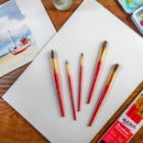 Mont Marte-Brush Set Gallery Water Color 5 Pieces-BMHS0027