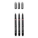 Sakura PIGMA MICRON FINELINERS 10PCS BLACK EDITION