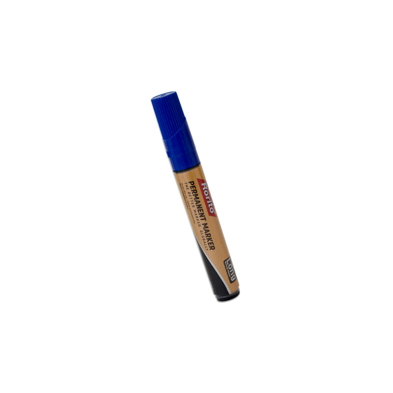 RORITO PERMANENT MARKER BULLET BLUE-222 BUE PACK OF 10 PCS