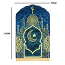 سجادة صلاة مضلعة تركواز PRAYER MAT 70X110 CM TURQUOISE