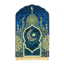 سجادة صلاة مضلعة تركواز PRAYER MAT 70X110 CM TURQUOISE
