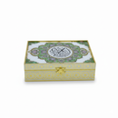 علبة مصحف بلاستيك لون ابيض قياس 14×20 ITEM NO 1130-4A