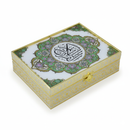 علبة مصحف بلاستيك لون ابيض قياس 14×20 ITEM NO 1130-4A