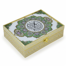 علبة مصحف بلاستيك لون ابيض قياس 17×24 ITEM NO 1130-4B