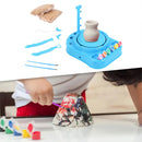 KIDS POTTERY W/SHOP BATT.OPERATED ورشة الفخار