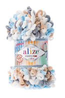 ALIZE/PUFFY FINE COLOR-YARN 100G-5946