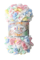 ALIZE/PUFFY FINE COLOR-YARN 100G-5949