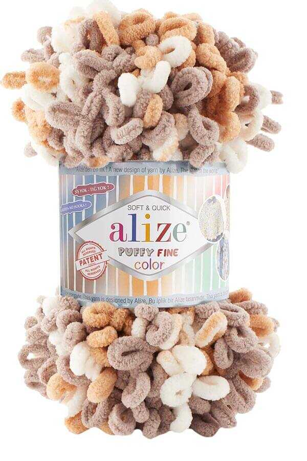 ALIZE/PUFFY FINE COLOR-YARN 100G-6403