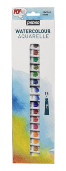 PEBEO-WATER COLOR 10MLX18CLR