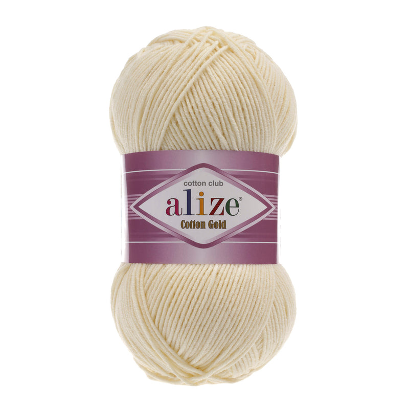 1 COTTON ACRY YARN 100GR-ALIZE/COTTON GOLD