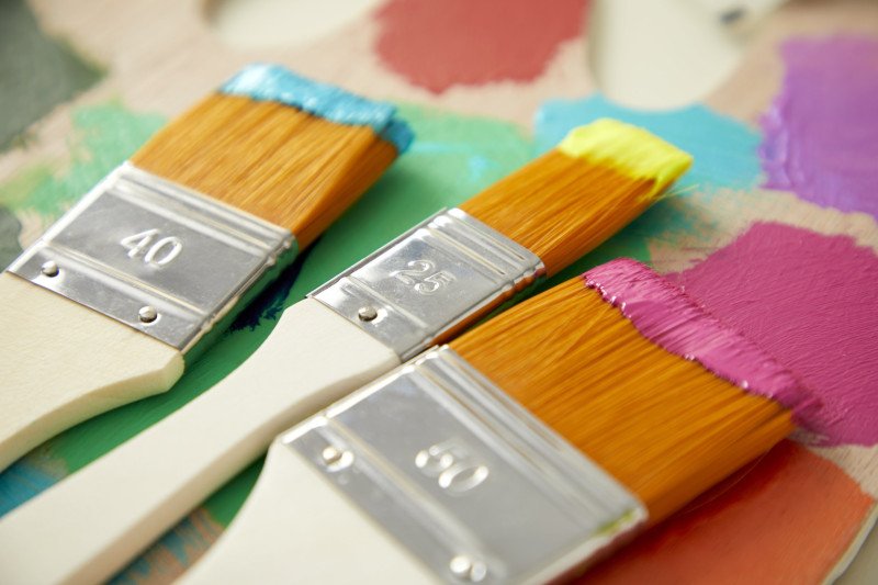 PEBEO-BRUSH GOLDEN BRISTLE FLAT LARGE (25/40/50) 3PCS-952502