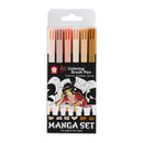 SAKURA KOI MANGA SET BRUSH PEN 6PCS