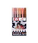 SAKURA KOI MANGA SET BRUSH PEN 6PCS