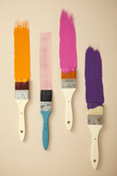 PEBEO-BRUSH BROWN BRISTLE FLAT LARGE (25/40/50) 3PCS-952503