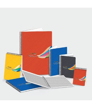SPIRAL NOTE BOOK A4 50SHT-3202-ASSORTED COLOUR