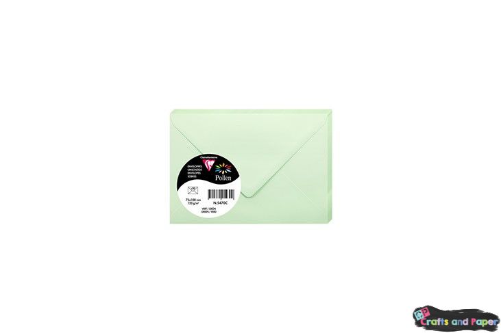 ENVELOPE POLLEN 75X100 120G GREEN-5470