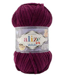 Alize Velluto Hand Knitting Yarn  100grs.- 100% Micropolyester