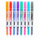 ROLLER PEN NEEDLE TIP 0.5 8PCS SET-Q300-8C-ASSORTED COLOUR