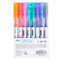 ROLLER PEN NEEDLE TIP 0.5 8PCS SET-Q300-8C-ASSORTED COLOUR