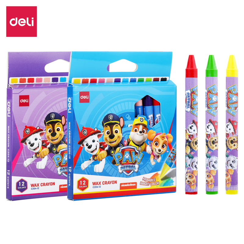 CRAYON 12CLR PAW PATROL-C204-12