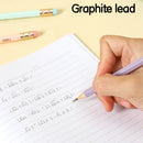 DELI-PENCIL HB W/ERASER 12PCS MACARON