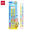 PENCIL HB W/ERASER 10PCS SPONGE BOB-C032-HB