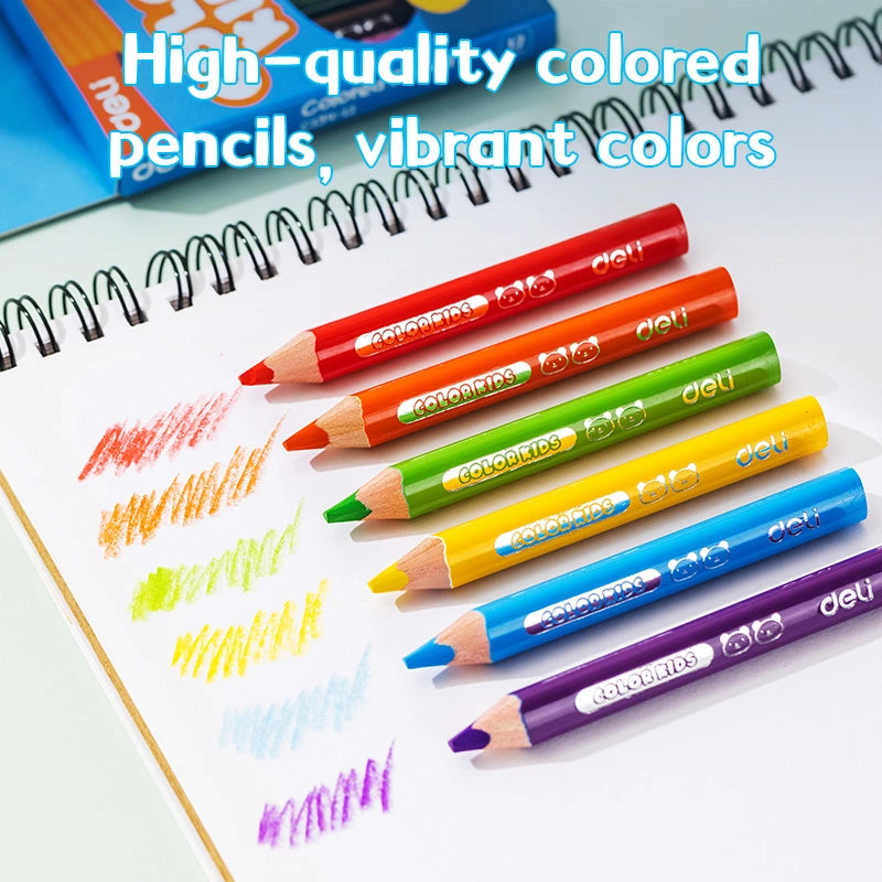 COLOR PENCIL MINI JUMBO TRI 24CLR-