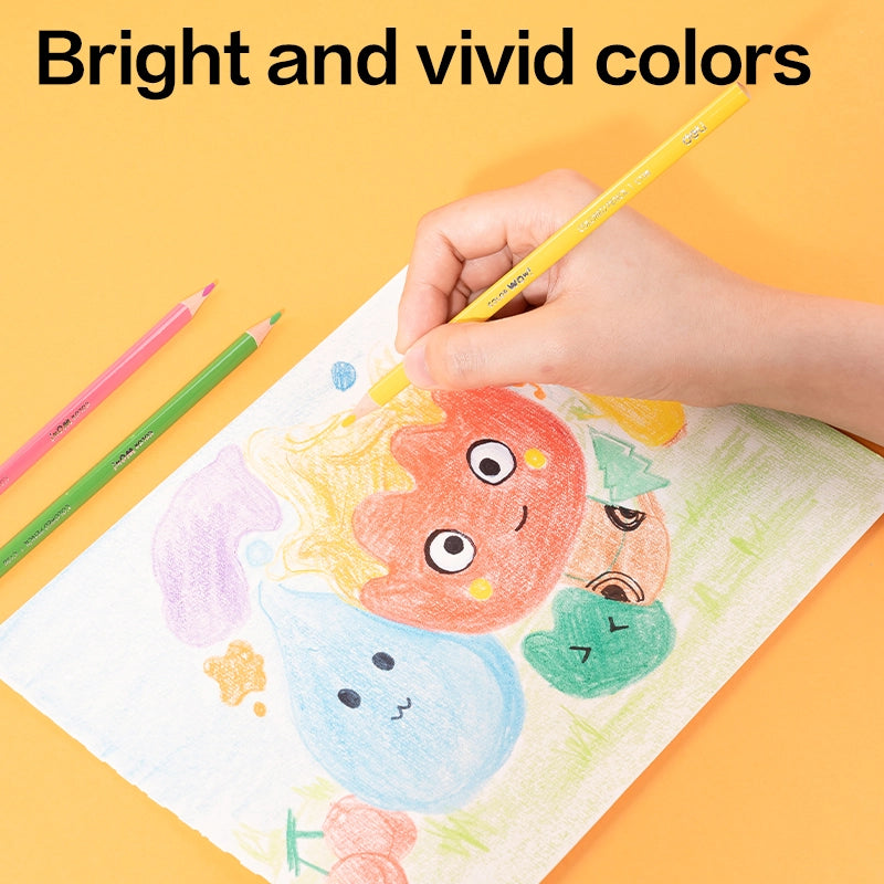 DELI-COLOR PENCIL TRI 24CLR COLOR WOW-C138-24