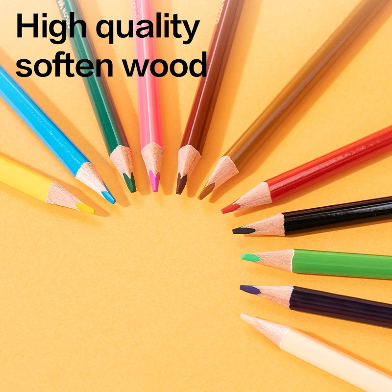 DELI-COLOR PENCIL TRI 24CLR COLOR WOW-C138-24