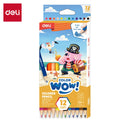 DELI-COLOR PENCIL 12CLR COLOR WOW-C143-12