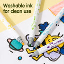 DELI-FELT PEN DUAL TIP 12PCS COLOR WOW-C166-12