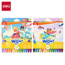 DELI-OIL PASTEL 24CLR COLOR WOW PACK OF 2 PCS