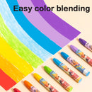 DELI-OIL PASTEL 24CLR COLOR WOW PACK OF 2 PCS