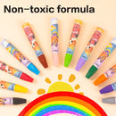 DELI-OIL PASTEL 24CLR COLOR WOW PACK OF 2 PCS