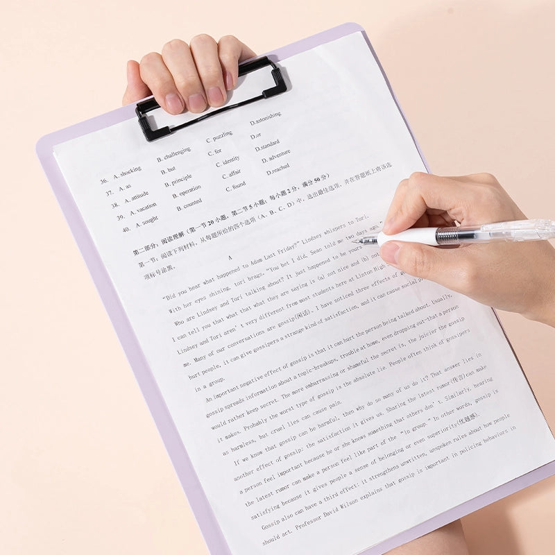 DELI-CLIP BOARD A4 COLORFUL-F313