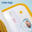 DELI-EXPANDABLE FILE A4 7PART SPONGEBOB-F611-ASSORTED COLOR