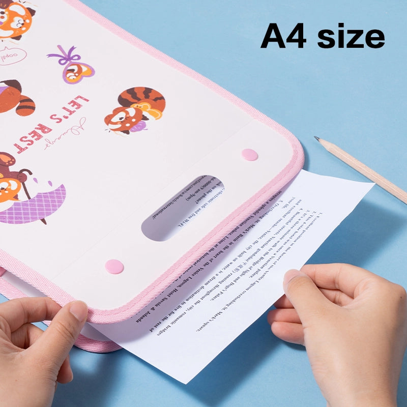 DELI-EXPANDABLE FILE A4 2PART-F617-ASSORTED  COLOUR