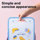 DELI-EXPANDABLE FILE A4 2PART-F617-ASSORTED  COLOUR