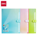 DELI-EXPANDABLE FILE A4 8PART NEONUP-F623-ASSORTED COLOUR