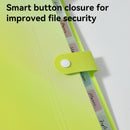 DELI-EXPANDABLE FILE A4 8PART NEONUP-F623-ASSORTED COLOUR