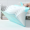 DELI-EXPANDABLE FILE A4 8PART NEONUP-F623-ASSORTED COLOUR