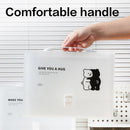 DELI-EXPANDABLE FILE A4 13 PART W/HANDLE CAT/BEAR-F629