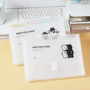 DELI-EXPANDABLE FILE A4 13 PART W/HANDLE CAT/BEAR-F629