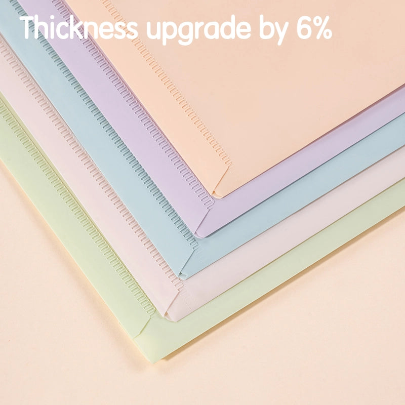 DELI-BUTTON FILE FC COLORFUL ASTD-F731 PACK OF 5 PCS