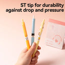 DELI-GEL PEN 0.5 BLUE-G07C-BL PACK OF 4 PCS ASSORTED COLOUR