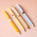 DELI-GEL PEN 0.5 BLUE-G07C-BL PACK OF 4 PCS ASSORTED COLOUR