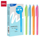 DELI-ERASABLE GEL PEN 0.5 BLUE-PACK OF 12 PCS