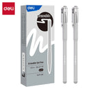 DELI-ERASABLE GEL PEN 0.5 BLUE-G274-BL PACK OF  12 PCS